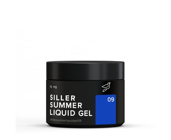 Зображення  Гель для моделювання нігтів Siller Summer Liquid Gel №09, 15 мл, Об'єм (мл, г): 15, Колір: 09