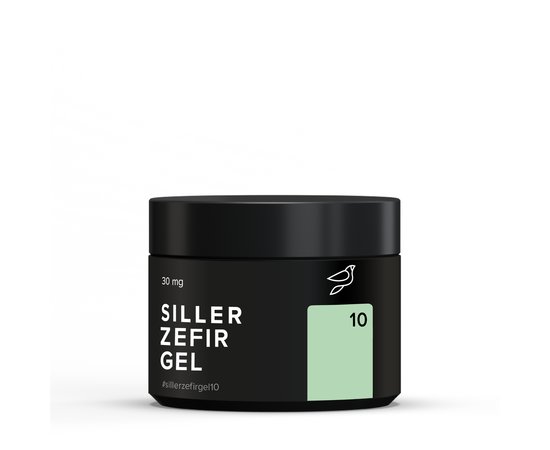 Зображення  Гель для нарощування нігтів Siller Zefir Gel №10, 30 мл, Об'єм (мл, г): 30, Колір: 10