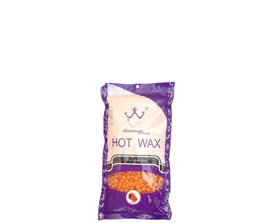 Изображение  Film wax 300 gr. low-temperature Konsung Beauty in granules, Orange