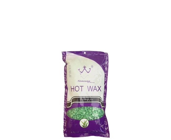 Изображение  Film wax 300 gr. low-temperature Konsung Beauty in granules, Tea tree