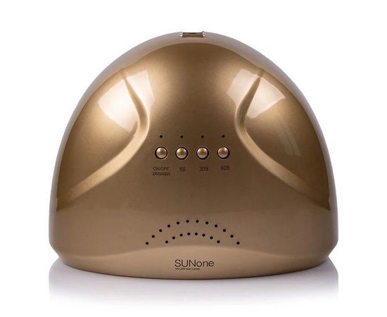 Изображение 2 Лампа для ногтей и шеллака SUN One 1 UV+LED 48 Вт, Золотая
