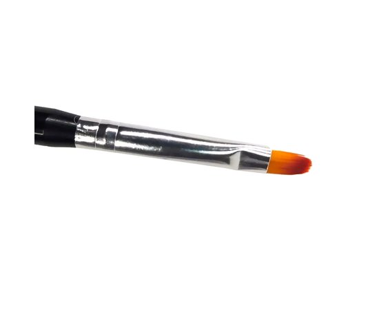 Изображение 2 Кисть для поли-геля, акрил-геля со шпателем Lilly Beaute Artist черная