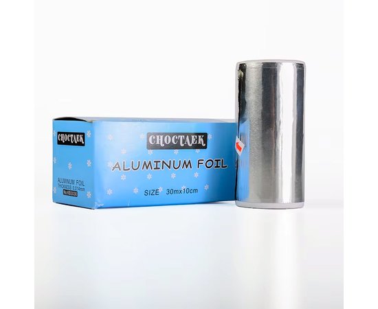 Изображение  Aluminum foil for removing gel polish 250 cm * 10 cm