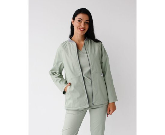 Изображение  Women's medical jacket Atlanta pistachio s. 46, "WHITE ROBE" 522-396-842, Size: 46, Color: pistachio