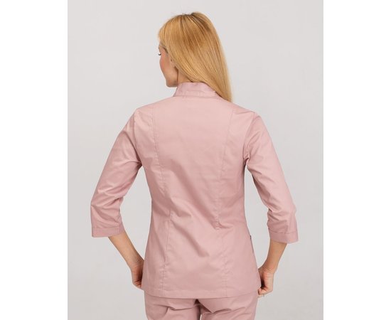 Изображение 2 Women's medical shirt Sakura purple s. 42, "WHITE ROBE" 184-401-678, Size: 42, Color: lilac