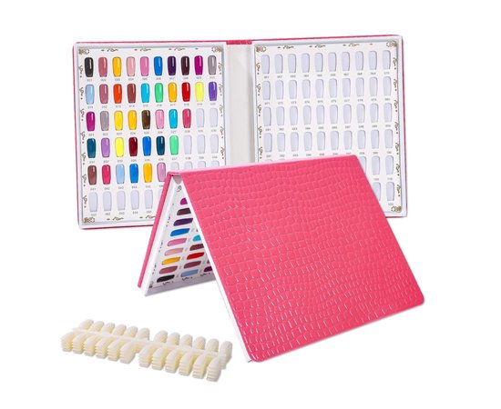 Изображение 3 Palette book for 120 samples for demonstrating gel polishes (without tips) Red