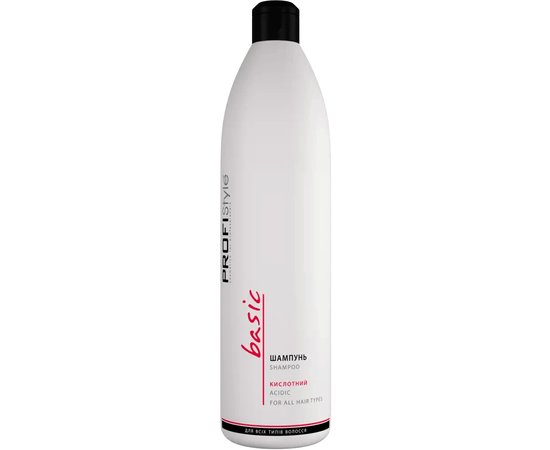 Изображение  Hair shampoo acid PROFIStyle Basic, 1000 ml