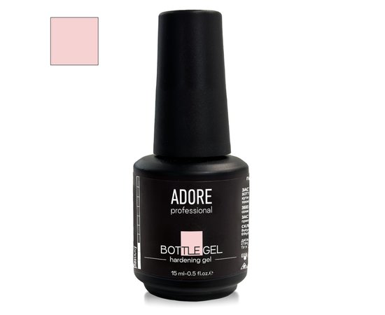 Изображение  Camouflage gel Adore prof. Bottle Gel Creamy for strengthening nails, 15 ml, Volume (ml, g): 15, Color: Creamy