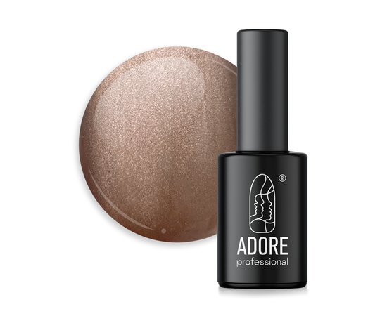 Изображение  Гель-лак Adore prof. Gel Polish Metal Glass Cat’s Eye Mm-02, 8 мл, Объем (мл, г): 8, Цвет: 02