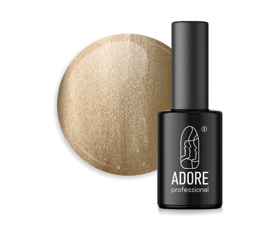 Изображение  Гель-лак Adore prof. Gel Polish Metal Glass Cat’s Eye Mm-09, 8 мл, Объем (мл, г): 8, Цвет: 09