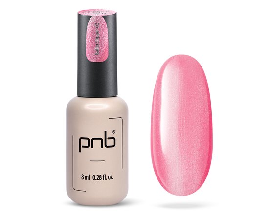 Изображение  Гель-лак для ногтей PNB Magnetic Gel Polish Glamour Cat 02 Ballet Slipper, 8 мл, Объем (мл, г): 8, Цвет: 02 Ballet Slipper