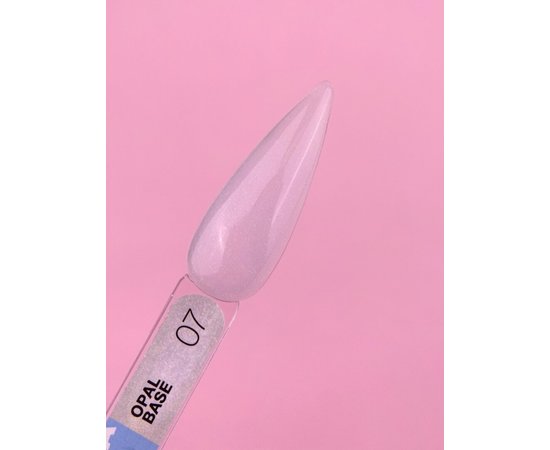 Изображение 2 Камуфлирующая база для ногтей LUNAMoon Opal Base №07, 13 мл, Вариант: 07