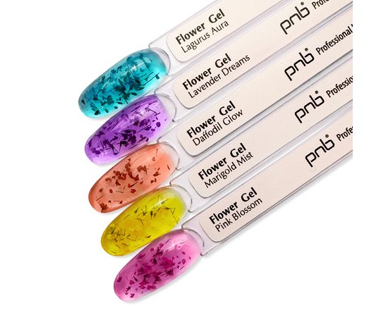 Изображение 4 PNB UV/LED Flower Gel Pink Blossom, 5 ml, Volume (ml, g): 5, Options: Pink Blossom