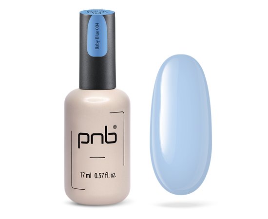 Изображение  PNB UV/LED Strong Iron Gel 004 Baby Blue, 17 ml, Volume (ml, g): 17, Color: 04 Baby Blue