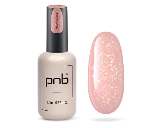 Изображение  PNB UV/LED Strong Iron Gel 006 Moonstone, 17 ml, Volume (ml, g): 17, Color: 06 Moonstone