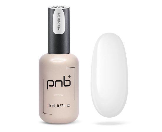 Изображение  PNB UV/LED Strong Iron Gel 008 Milk Shake, 17 ml, Volume (ml, g): 17, Color: 08 Milk Shake