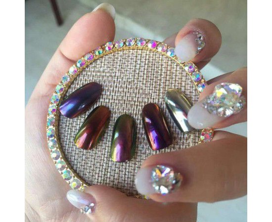 Изображение 2 CANNI Mirror Powder №01 lilac, 2 g, Options: 1