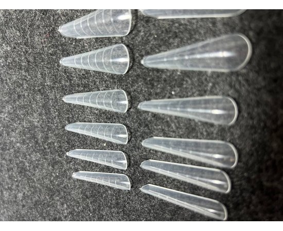 Изображение 3 Atica Plastiс Nail Tips Modern Almond upper forms size 12, modern almond, 120 pcs