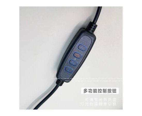 Изображение 10 Гибкая LED лампа FX-033 (8 Вт.) на гибкой ножке и струбцине - для дополнительного освещения рабочего стола