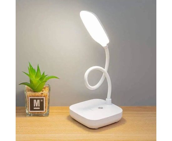 Изображение 6 Rechargeable LED Lamp 1961 (3 W) on a flexible leg + phone stand - for desk lighting