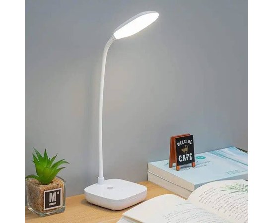 Изображение 9 Rechargeable LED Lamp 1961 (3 W) on a flexible leg + phone stand - for desk lighting