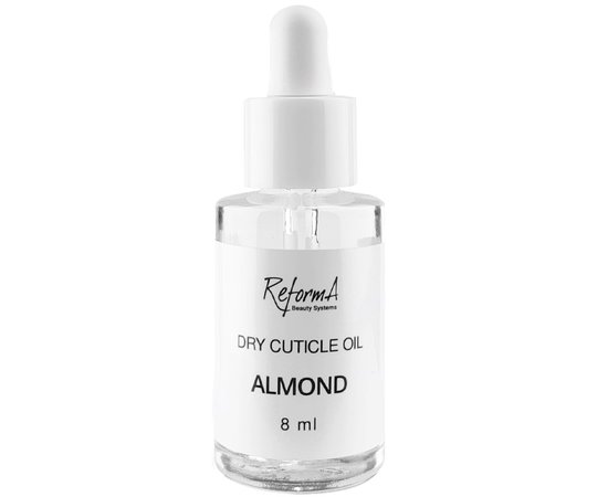 Зображення  Олія для кутикули ReformA Dry Cuticle Oil Almond, 8 мл