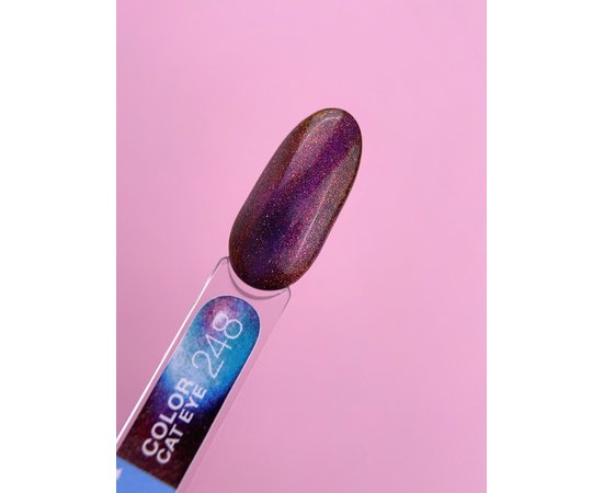 Зображення 2 Гель-лак LUNAMoon Color Cat Eye №248, 13 мл, Об'єм (мл, г): 13, Варіант: 248