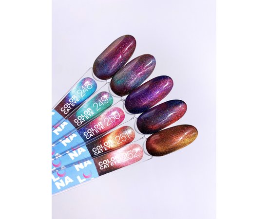 Изображение 7 Гель-лак LUNAMoon Color Cat Eye №252, 13 мл, Объем (мл, г): 13, Вариант: 252