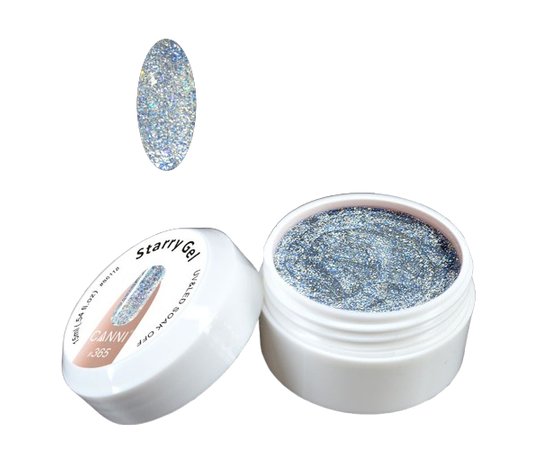 Изображение  Glitter gel for nails CANNI Starry Gel No.365, 15 ml, Volume (ml, g): 15, Color: 365