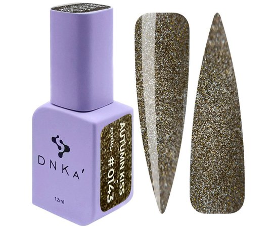 Изображение  Гель-лак для ногтей DNKa Color Autumn Kiss №0143, 12 мл, Объем (мл, г): 12, Цвет: 0143