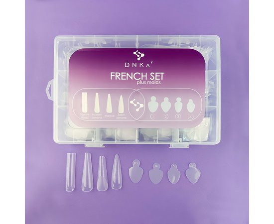 Изображение  Набор верхних форм и молдов DNKa French Set Plus Molds, 192/96 шт