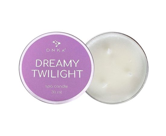 Зображення  Масажна SPA-свічка для рук DNKa SPA Candle Dreamy Twilight, 30 мл