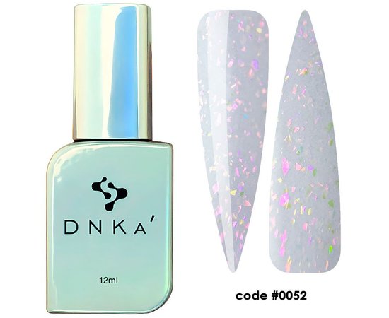 Изображение  Гель для ногтей DNKa Liquid Acrygel №0052 Octans, 12 мл, Объем (мл, г): 12, Цвет: 0052