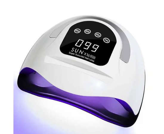 Изображение  Universal UV/LED lamp Sun X16 Max for drying gel polish with phone stand, 320 W.