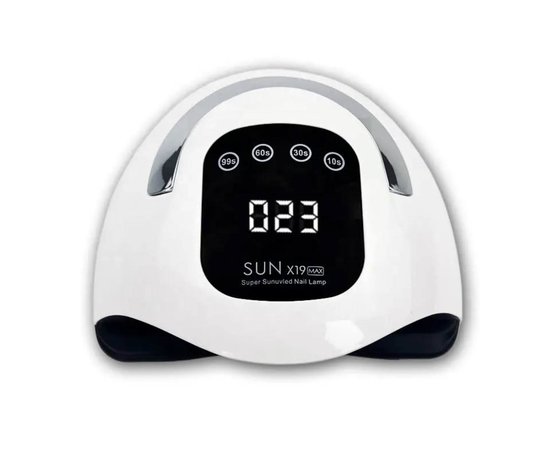 Изображение 3 Универсальная лампа Sun X19 Max для сушки гель-лака (сенсорная, сьемное дно), 320 Вт.