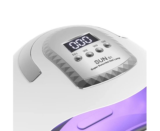 Изображение 5 UV/LED лампа Sun S1 для сушки гель лака, геля (с таймером, сьемное дно), 280 Вт.