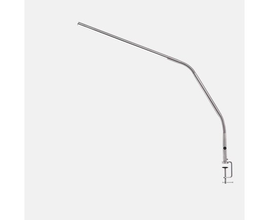 Изображение 8 Настольная LED лампа FХ-021 на 15 Вт. металлическая на струбцине - для освещения рабочего места Серебро
