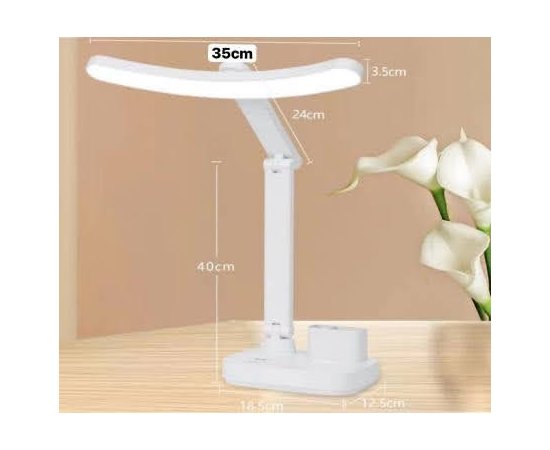 Изображение 5 Table lamp 1968 (7 W.) on a stand and battery, bright when the power goes out, works for a long time