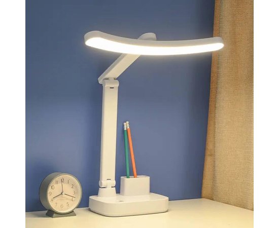 Изображение 2 Table lamp 1968 (7 W.) on a stand and battery, bright when the power goes out, works for a long time