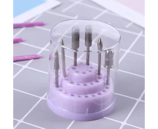 Изображение  Stand for cutters round for 48 cutters lilac