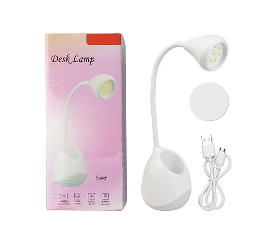 Изображение 3 UV/LED лампа для сушки гель лака YC-05, 36 Вт. (с аккумулятором и на ЮСБ, работает от power bank) Белый