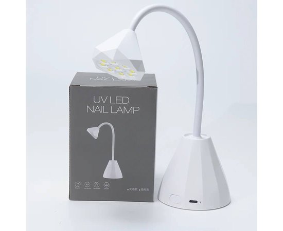 Изображение 6 UV/LED лампа Led 2 для сушки ногтей (гелевых типс, верхних форм, декора) - на аккумуляторе и с USB