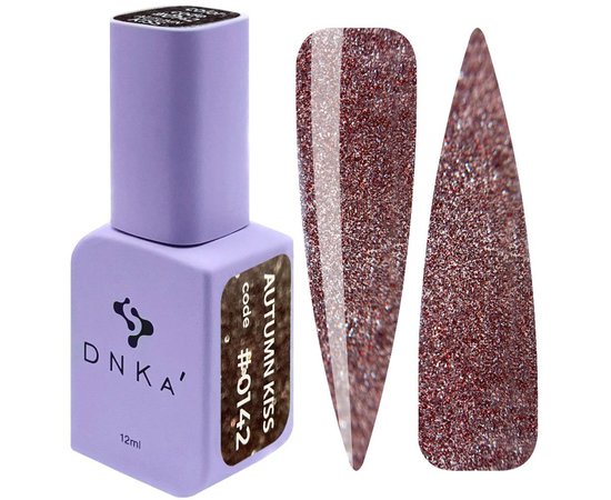 Изображение  Гель-лак для ногтей DNKa Color Autumn Kiss №0142, 12 мл, Объем (мл, г): 12, Цвет: 0142