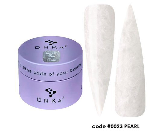 Изображение  Гель моделирующий DNKa Builder Gel Pearl №0023, 30 мл , Объем (мл, г): 30, Цвет: 0023