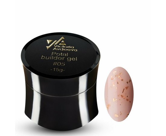 Изображение  Victoria Avdeeva Potal builder gel №05, 15 ml, Volume (ml, g): 15, Color: 5