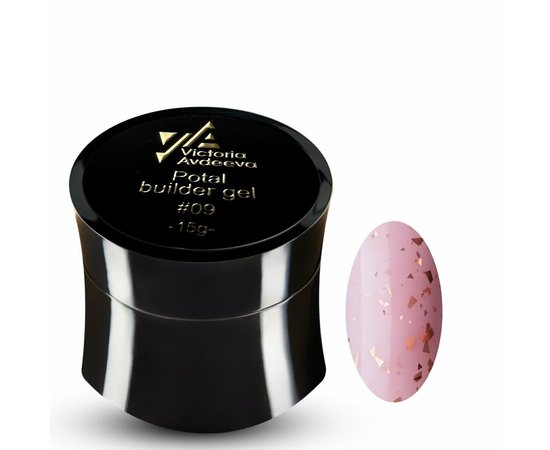 Изображение  Victoria Avdeeva Potal builder gel №09, 15 ml, Volume (ml, g): 15, Color: 9