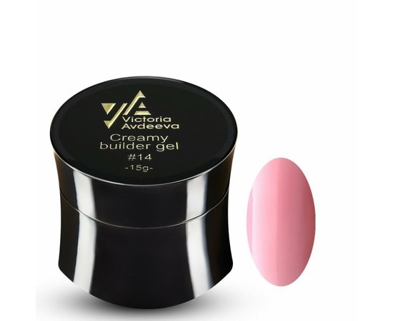 Изображение  Victoria Avdeeva Creamy Builder Gel №14, 15 ml, Volume (ml, g): 15, Color: 14, Color: Pink