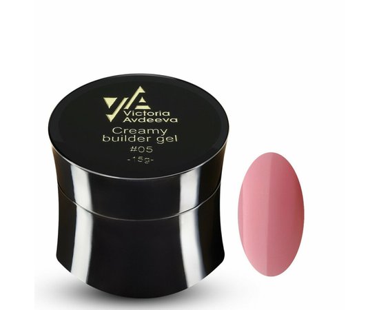 Изображение  Victoria Avdeeva Creamy Builder Gel №05, 15 ml, Volume (ml, g): 15, Color: 5, Color: Pink