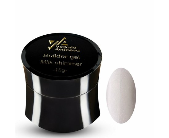 Изображение  Victoria Avdeeva Builder Gel Milk Shimer, 15 ml