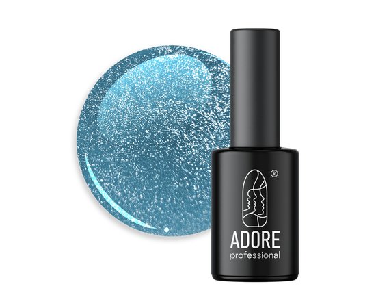 Изображение  Гель-лак Adore Professional Gel Polish Cat’s Eye Crystal Flash C-02, 8 мл, Объем (мл, г): 8, Цвет: 02